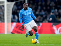 Romelu Lukaku of SSC Napoli during the serie Serie A Enilive match between SSC Napoli and AS Roma at Stadio Diego Armando Maradona on Novemb...