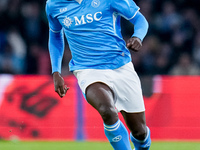 Romelu Lukaku of SSC Napoli during the serie Serie A Enilive match between SSC Napoli and AS Roma at Stadio Diego Armando Maradona on Novemb...