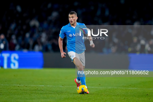 Alessandro Buongiorno of SSC Napoli during the serie Serie A Enilive match between SSC Napoli and AS Roma at Stadio Diego Armando Maradona o...