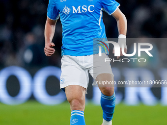 Alessandro Buongiorno of SSC Napoli during the serie Serie A Enilive match between SSC Napoli and AS Roma at Stadio Diego Armando Maradona o...