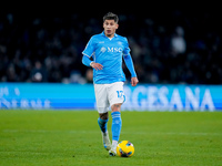 Mathias Olivera of SSC Napoli during the serie Serie A Enilive match between SSC Napoli and AS Roma at Stadio Diego Armando Maradona on Nove...