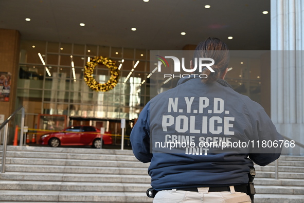 A shooting kills a 21-year-old man and a 21-year-old woman in Manhattan, New York, United States, on November 24, 2024. On Sunday morning at...