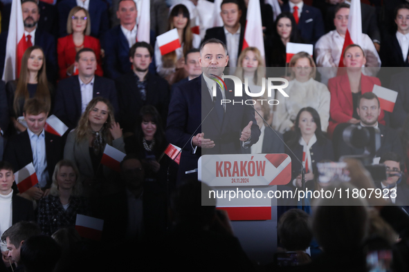 Karol Nawrocki, a Polish historian and president of the Institute of National Remembrance, is the newly presented presidential candidate dur...