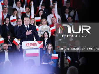 Karol Nawrocki, a Polish historian and president of the Institute of National Remembrance, is the newly presented presidential candidate dur...