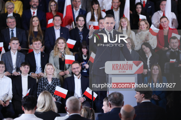 Karol Nawrocki, a Polish historian and president of the Institute of National Remembrance, is the newly presented presidential candidate dur...