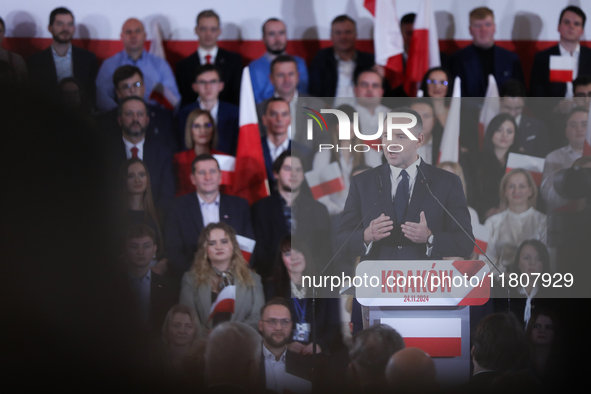 Karol Nawrocki, a Polish historian and president of the Institute of National Remembrance, is the newly presented presidential candidate dur...