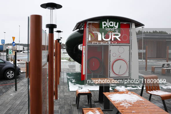 Play Land is sene at the McDonald's restaurant in Poland on November 24, 2024. 