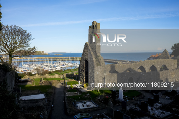 General view of Howth, Ireland, on November 2024 