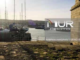 General view of Howth, Ireland, on November 2024 (