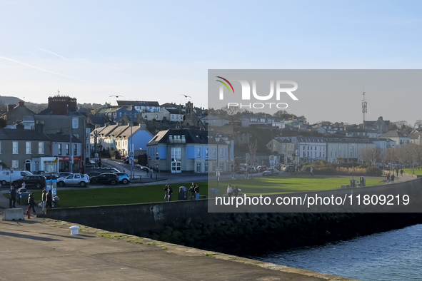 General view of Howth, Ireland, on November 2024 