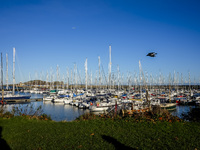 General view of Howth, Ireland, on November 2024 (