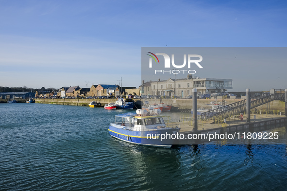 General view of Howth, Ireland, on November 2024 