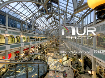 General view of Stephen's Green Shopping Centre in Dublin, Ireland, on November 2024 (