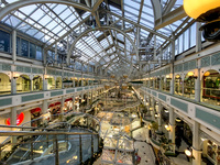 General view of Stephen's Green Shopping Centre in Dublin, Ireland, on November 2024 (