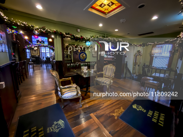 General view inside The Hairy Lemon pub in Dublin, Ireland, on November 2024 