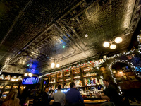 General view inside Meaghers O'Connell Bridge pub in Dublin, Ireland, on November 2024 (