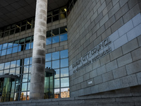 General view of Dublin City Council in Dublin, Ireland, on November 2024 (