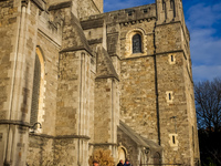 General view of Christ Church Cathedral in Dublin, Ireland, on November 2024 (