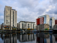 General view of Dublin Docklands in Dublin, Ireland, on November 2024 (