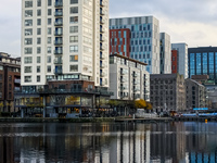 General view of Dublin Docklands in Dublin, Ireland, on November 2024 (