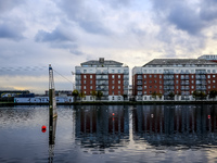 General view of Dublin Docklands in Dublin, Ireland, on November 2024 (