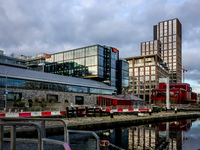 General view of Dublin Docklands in Dublin, Ireland, on November 2024 (