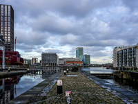 General view of Dublin Docklands in Dublin, Ireland, on November 2024 (