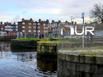 General view of Dublin Docklands in Dublin, Ireland, on November 2024 (