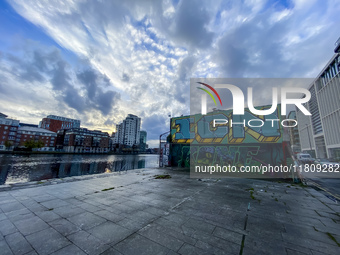 General view of Dublin Docklands in Dublin, Ireland, on November 2024 (