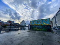 General view of Dublin Docklands in Dublin, Ireland, on November 2024 (