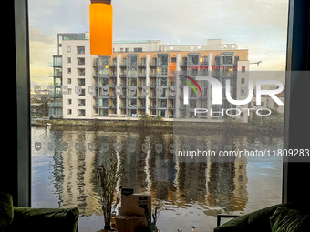 General view of Dublin Docklands in Dublin, Ireland, on November 2024 (