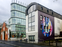 General view of Dublin Docklands in Dublin, Ireland, on November 2024 (