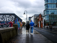 General view of Dublin Docklands in Dublin, Ireland, on November 2024 (