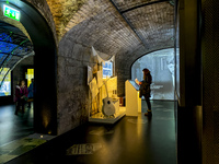 General view of the interior of EPIC, The Irish Emigration Museum, in Dublin, Ireland, on November 2024 (