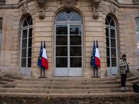 The Hotel de Matignon hosts meetings between Prime Minister Michel Barnier and the leaders of the opposition groups in Parliament in Paris,...