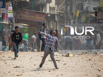 At least 50 people are injured in clashes among the students of Kabi Nazrul College, Suhrawardy College, and Dr. Mahbubur Rahman Molla Colle...