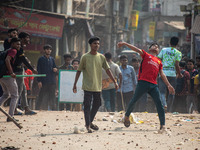 At least 50 people are injured in clashes among the students of Kabi Nazrul College, Suhrawardy College, and Dr. Mahbubur Rahman Molla Colle...