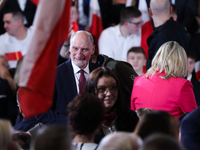 MP Antoni Macierewicz attends the Law and Justice party convention at the 'Sokol' in Krakow, Poland, on November 24, 2024. During the conven...