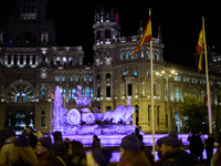 A feminist demonstration takes place in Madrid, Spain, on November 25, 2024. (