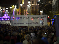 International Day for the Elimination of Violence against Women takes place in Madrid, Spain, on November 25, 2024. (