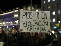 International Day for the Elimination of Violence against Women takes place in Madrid, Spain, on November 25, 2024. (