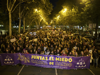 International Day for the Elimination of Violence against Women takes place in Madrid, Spain, on November 25, 2024. (