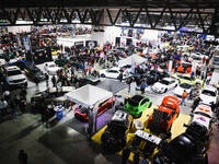 A car is on display during the Milano AutoClassica fair at Rho Fieramilano in Milan, Italy, on November 17, 2024. (