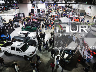 A car is on display during the Milano AutoClassica fair at Rho Fieramilano in Milan, Italy, on November 17, 2024. (