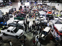 A car is on display during the Milano AutoClassica fair at Rho Fieramilano in Milan, Italy, on November 17, 2024. (