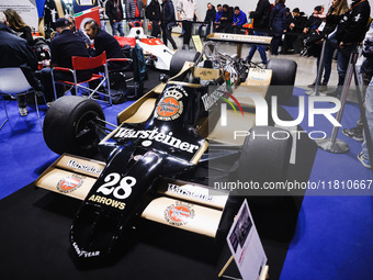 A car is on display during the Milano AutoClassica fair at Rho Fieramilano in Milan, Italy, on November 17, 2024. (