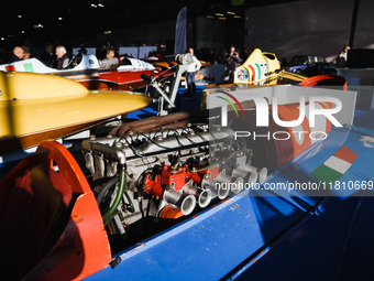 A car is on display during the Milano AutoClassica fair at Rho Fieramilano in Milan, Italy, on November 17, 2024. (