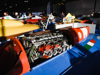 A car is on display during the Milano AutoClassica fair at Rho Fieramilano in Milan, Italy, on November 17, 2024. (