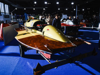 A car is on display during the Milano AutoClassica fair at Rho Fieramilano in Milan, Italy, on November 17, 2024. (