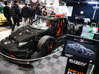 A car is on display during the Milano AutoClassica fair at Rho Fieramilano in Milan, Italy, on November 17, 2024. (